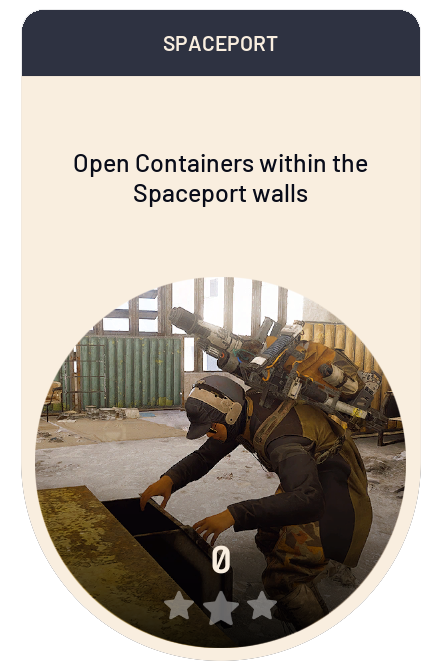 Open Containers within the Spaceport walls