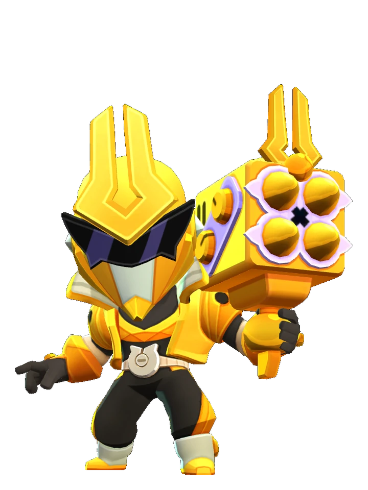 Super Ranger Brock Yellow