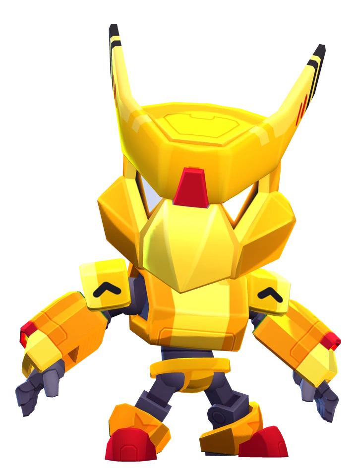 Gold Mecha Crow
