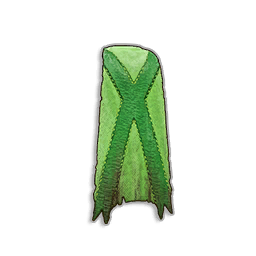 Chewed Green Cloth