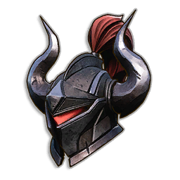 Bloodstained Black Visor