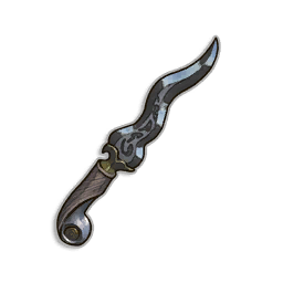 Corroded Curved Blade
