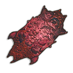 Red Dragonhide Leather