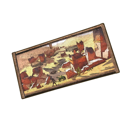 Umbral Sands Ruins Tapestry
