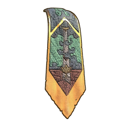 Golden Fractured Cape