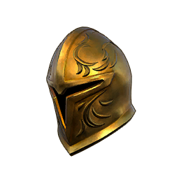 Gilded Paladin Helmet