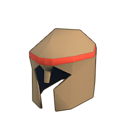 Bronze Med Helm