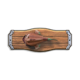 Pristine Monkfish Trophy