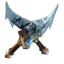 Ice-Coated Daggers