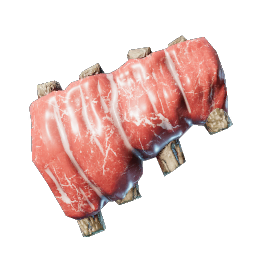 Raw Wolf Meat