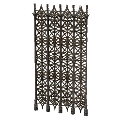 Tall Crypt Fence
