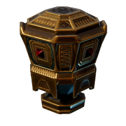 Bejeweled Golden Urn