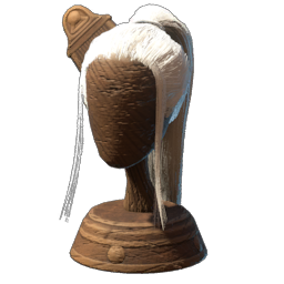 "Hanfu Ponytail" Wig Head