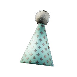 Cyan Party Hat