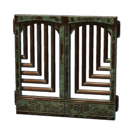Ancient Temple Door