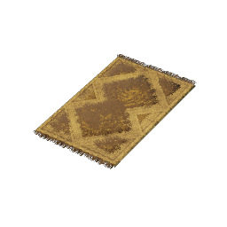 Big Furry Straw Mat