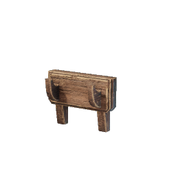 One-Handed Melee Weapon Wall Mount