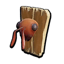 Red Worker Ant Wall Mount