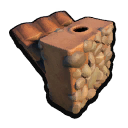 Chimney'd Pinecone Roof