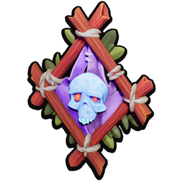 Pine Skull Mount