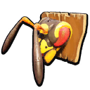 Wasp Queen Wall Mount