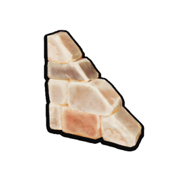 Wall Quarter Mushroom Triangle