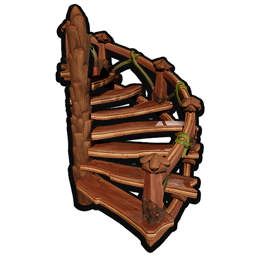 Pinecone Spiral Stairs