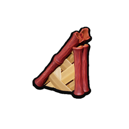 Pine Quarter Triangle Wall