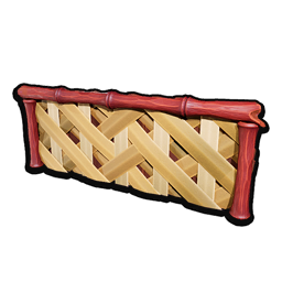 Pine Half Wall A
