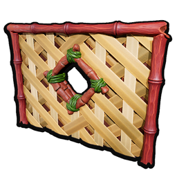 Windowed Pine Wall