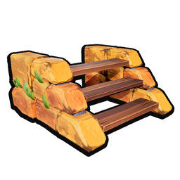 Pumpkin Half Stairs