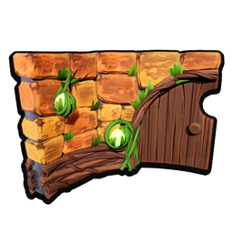 Pumpkin Curved Door B