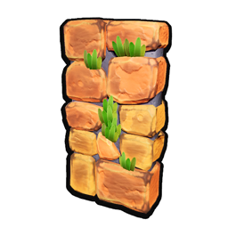 Pumpkin Half Wall Vertical