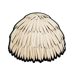 Thatch Peaked Dome