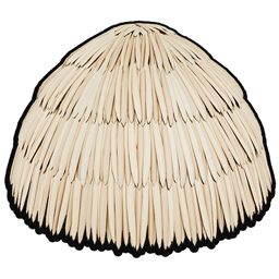 Thatch Big Peaked Dome