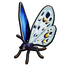 Stuffed Blue Butterfly