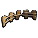 Acorn Curved Fence