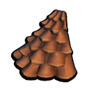 Pinecone Roof Sq. Corner