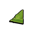 Grass Quarter Triangle Wall