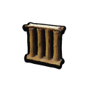 Wall Quarter Log