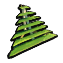 Int. Corner Grass Stairs