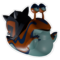 Armored Escargoo – Orange
