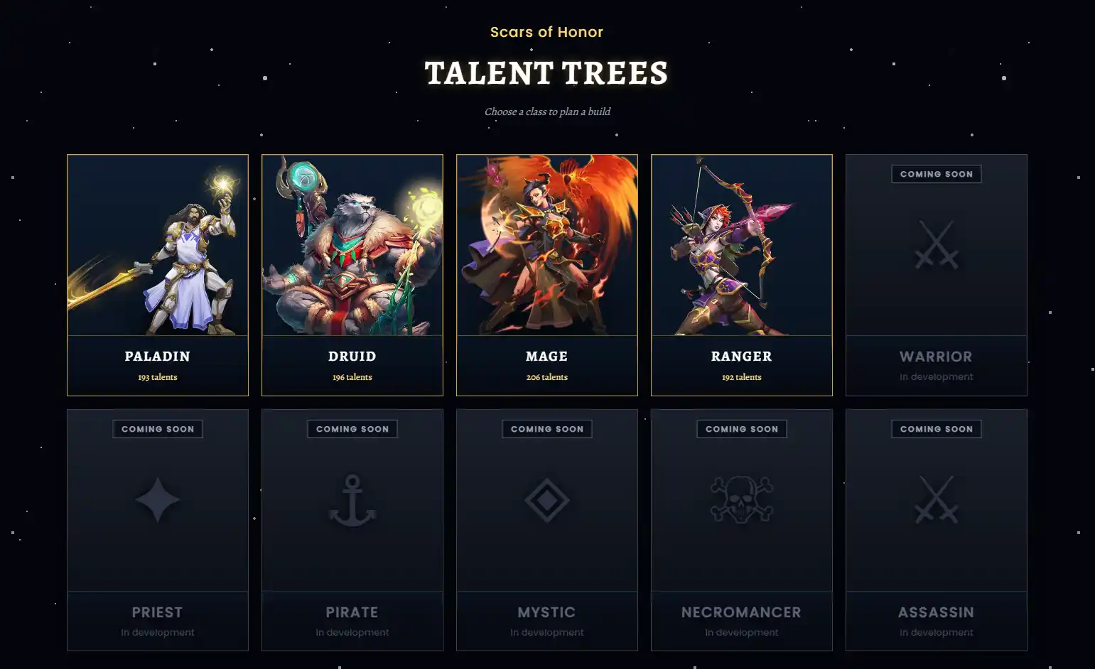 Talent Trees