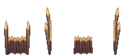Tall Fence Wall Horizontal Sprite