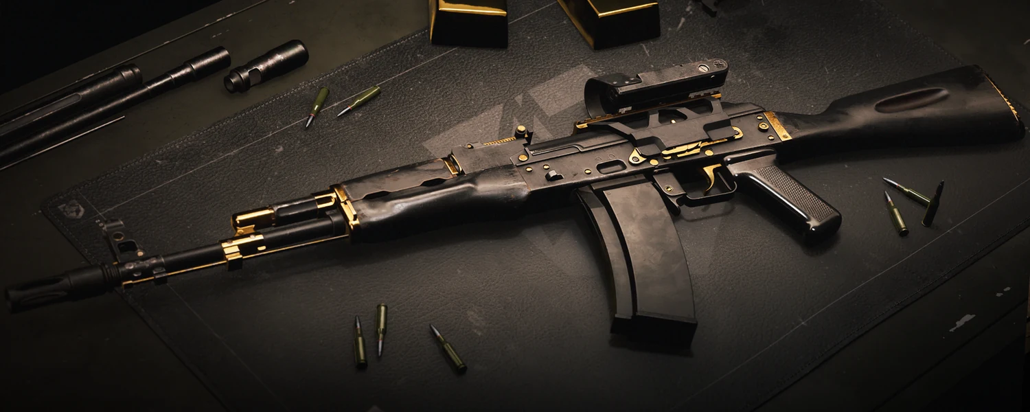 Black & Gold AK74