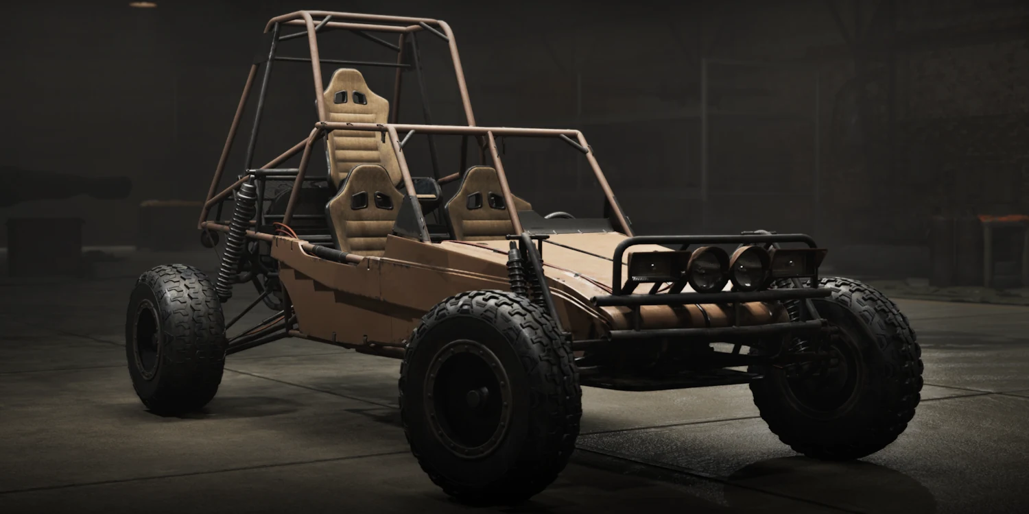 Two Tone Desert Dune Buggy