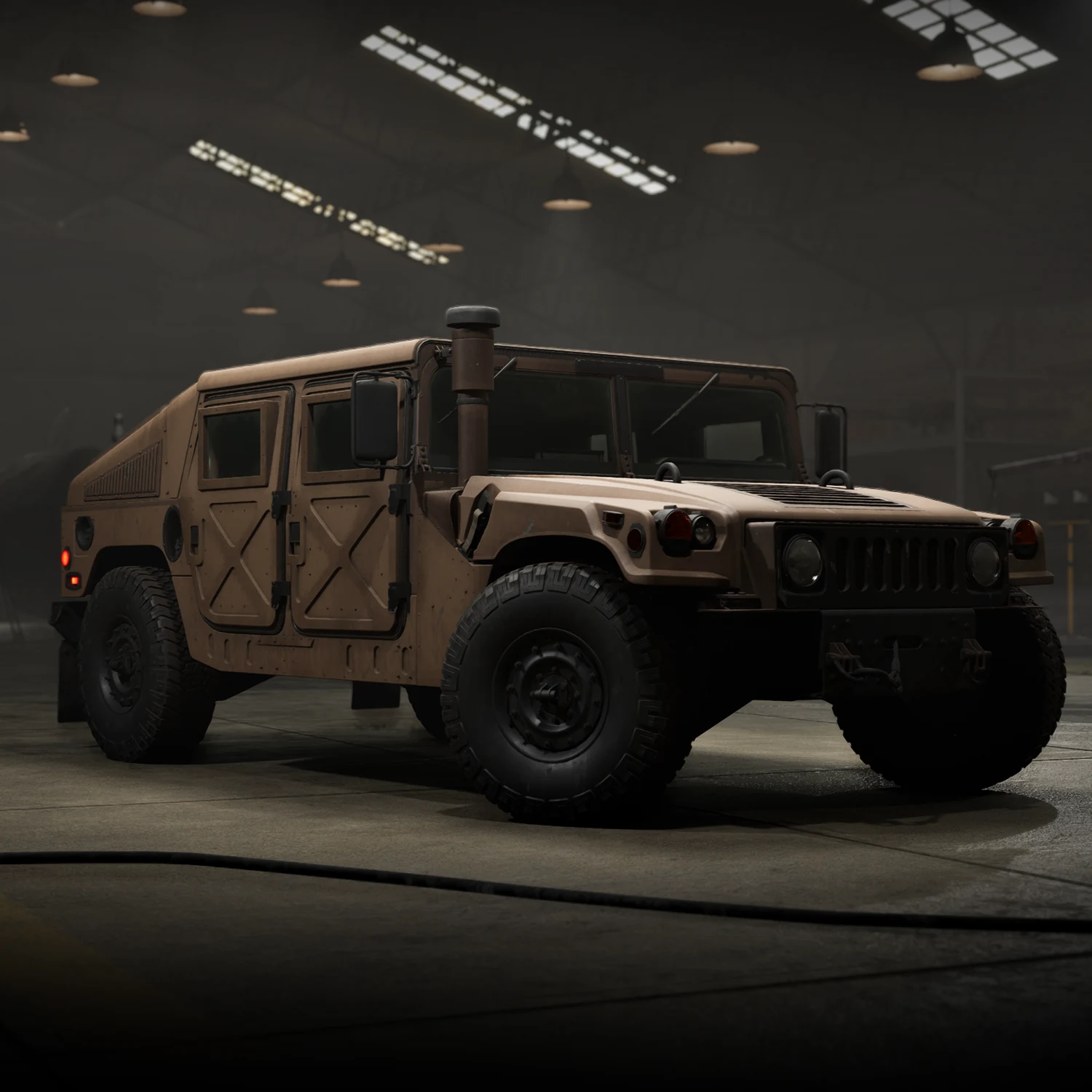 Two Tone Desert Humvee