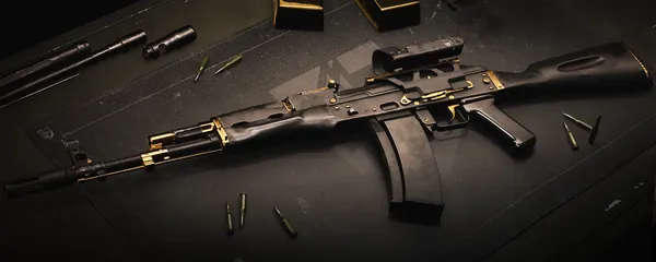 Black & Gold AK74