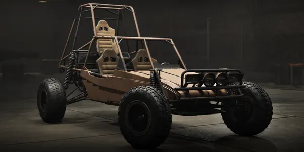 Two Tone Desert Dune Buggy