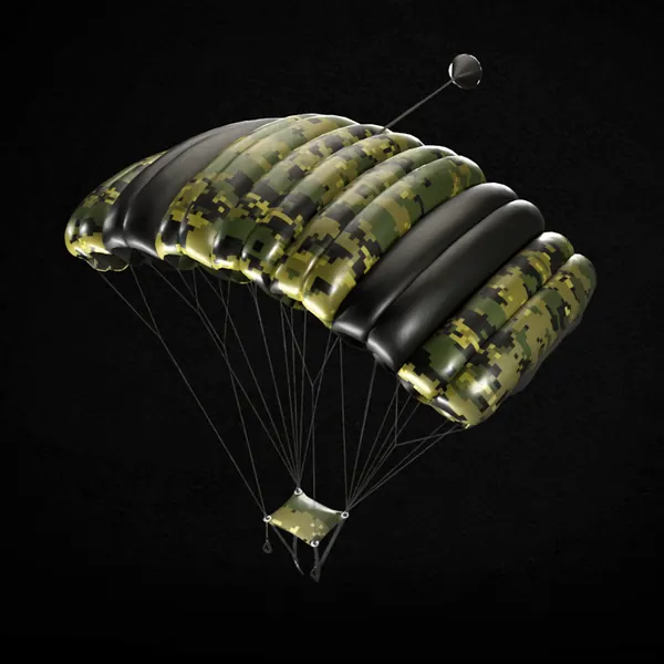 Digital Wood Sport Parachute
